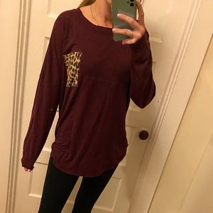 Long sleeve PINK shirt